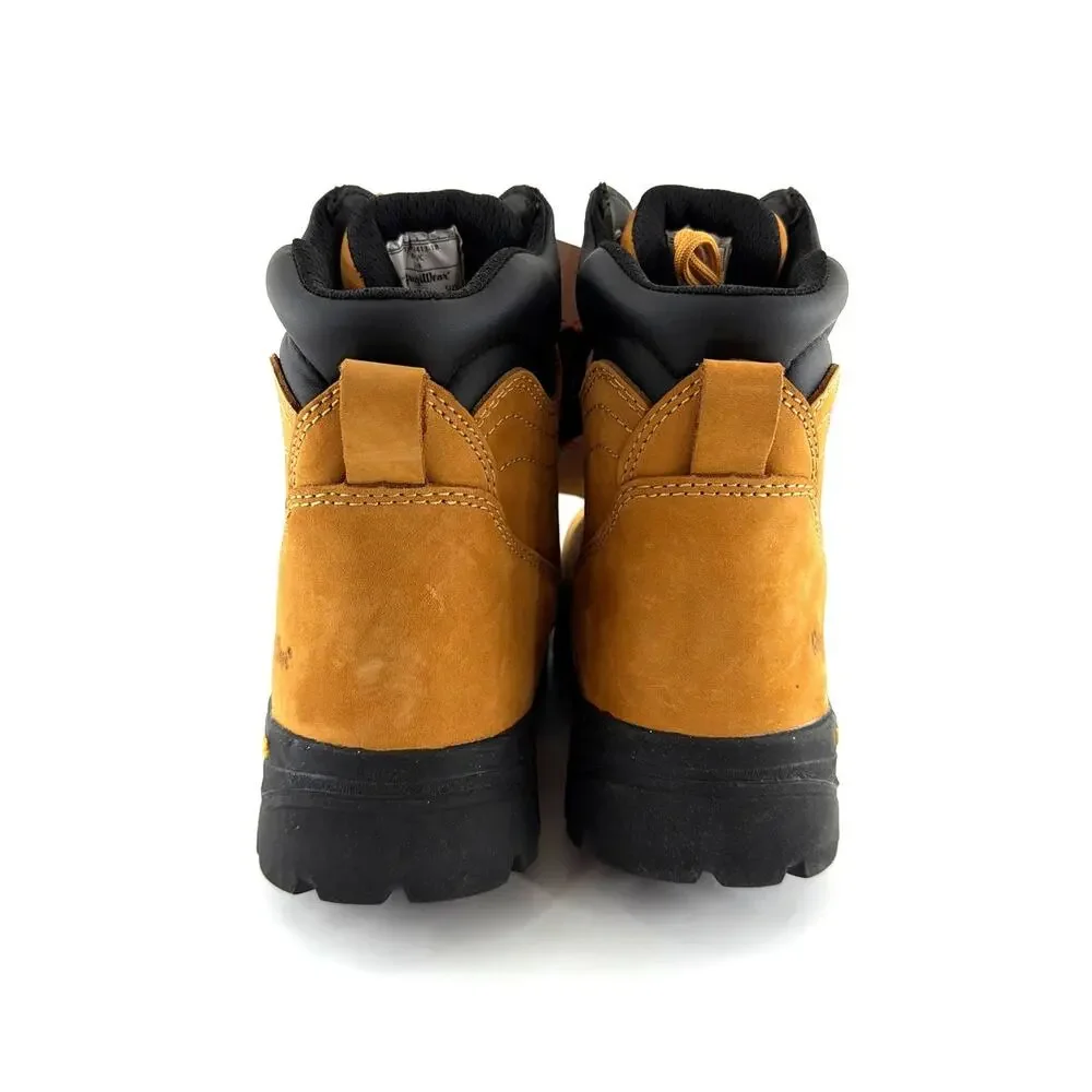 Refrigiwear Men's Tan Ice Logger Leather Boots Size 10